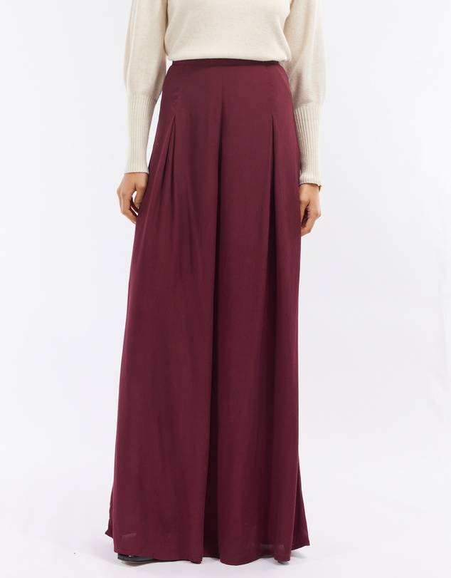 Amelius - Devon Silk Palazzo Pants