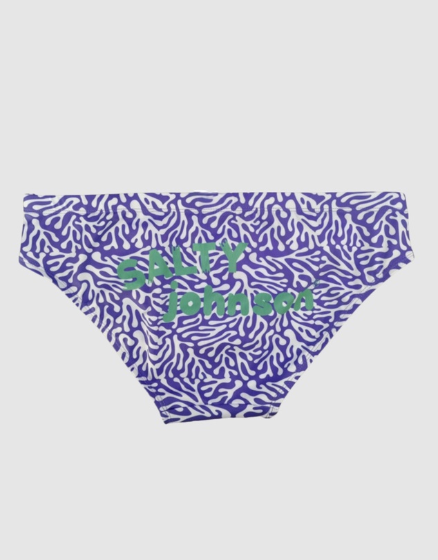 Salty Johnson - Coral Violet Brief