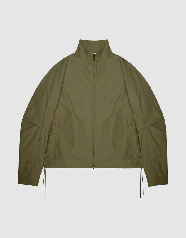 RAINS - Women's Light Woven Track Top Moss