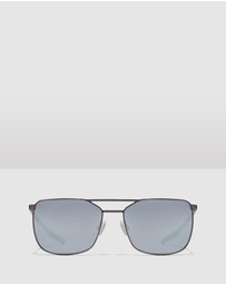Hawkers Co - HAWKERS - Polarized Gun Metal Chrome SENSE Sunglasses for Men and Women UV400