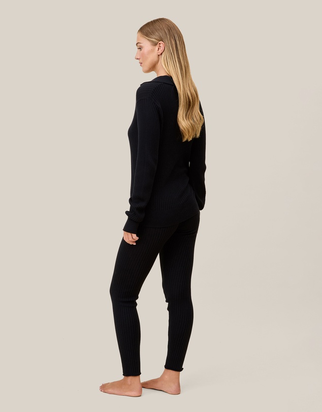 Papinelle - Colette Cosy Cotton Silk Rib Legging