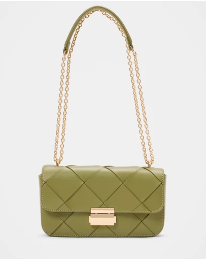 Forever New - Lulu Lattice Chain Bag