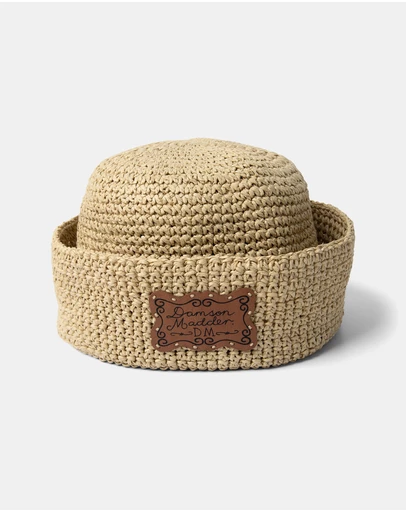 Damson Madder - Raffia Sailor Hat