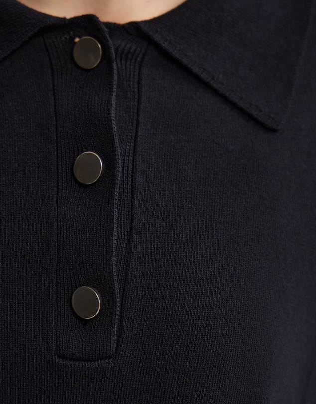 Oxford - Rose Polo Knitted Top