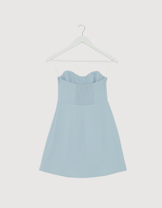 Revibe - Repaired BY JOHNNY. Celeste Corset Heart Mini Dress - AU 6