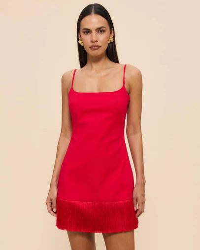 CHANCERY - Lucy Tassel Mini Dress
