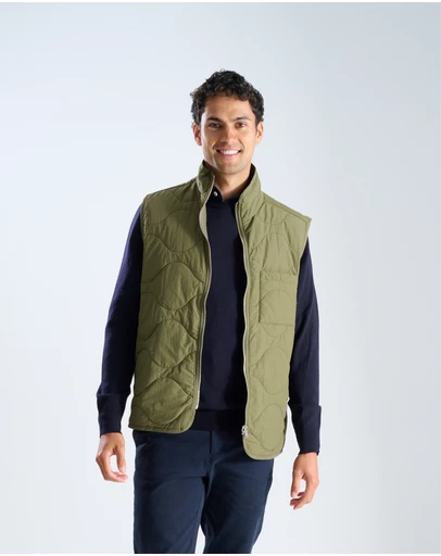3 Wise Men - 3 Wise Men Quilted Vest - Forest
