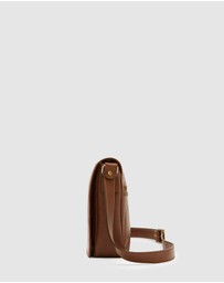 Republic of Florence - The Aurelian Brown Leather Messenger