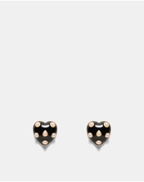 MIMCO - Polka Heart Stud Earrings