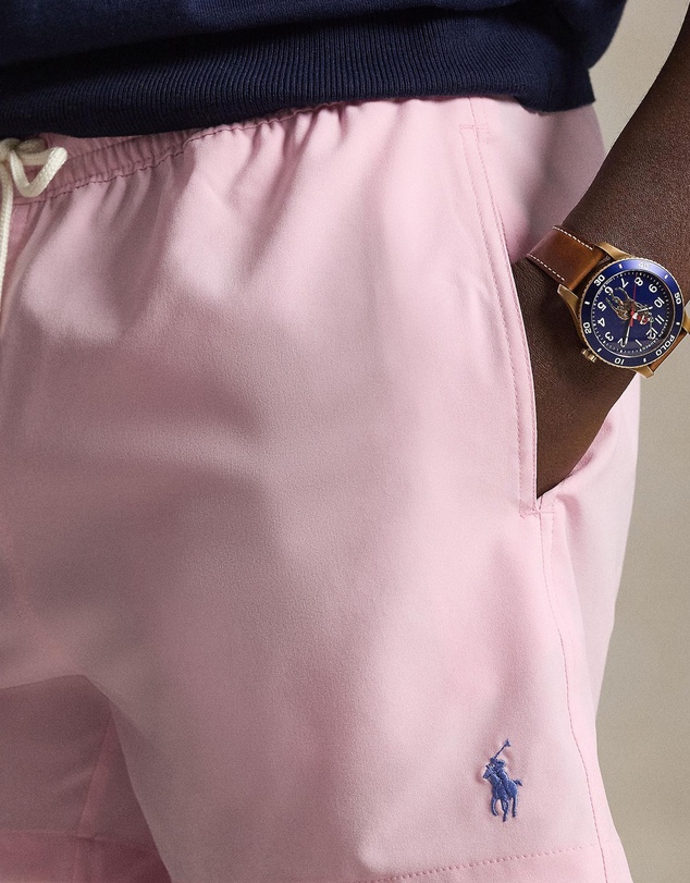 Polo Ralph Lauren - 4.5in Traveler Slim Fit Swim Trunks - ICONIC EXCLUSIVE