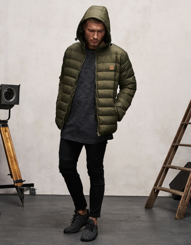 Urban Classics - Hooded Bubble Jacket