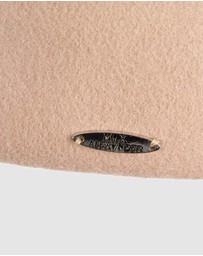 Max Alexander - Felt Beige Pillbox Hat