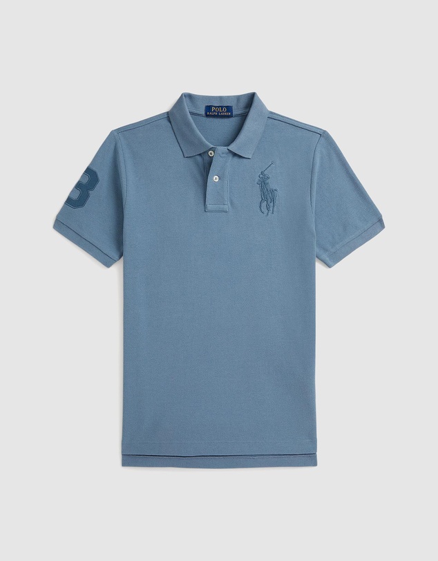 Polo Ralph Lauren - Big Pony Cotton Mesh Polo Shirt - Teens