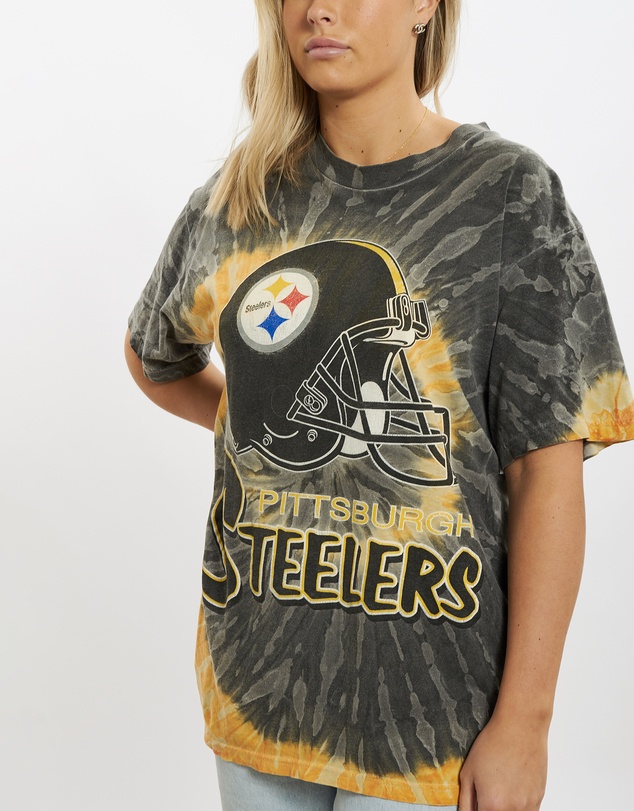 Vintage by The Real Deal - Pre Loved - 90s Pittsburgh Steelers Tee