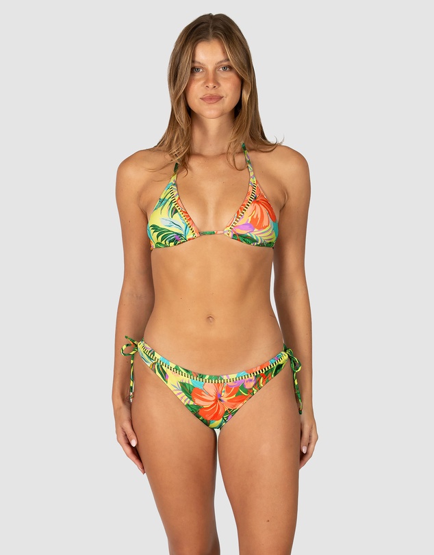 Baku Swimwear - Mahalo Ladder Lace Triangle Bikini Bra Top