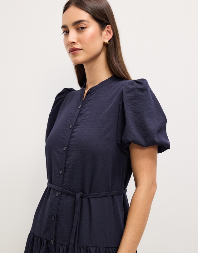 The Fated - Dakota Midi Shirt Dress