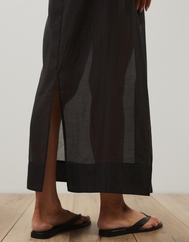 Atmos&Here - Lola Organza Sheer Maxi Skirt