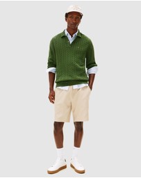 Tommy Hilfiger - Seersucker Sweatshorts