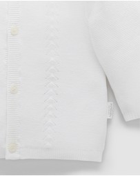 Purebaby - Essential Layette Cardigan - Babies