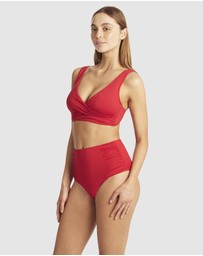 Sea Level Australia - Essentials Gathered Side High Waist Pant