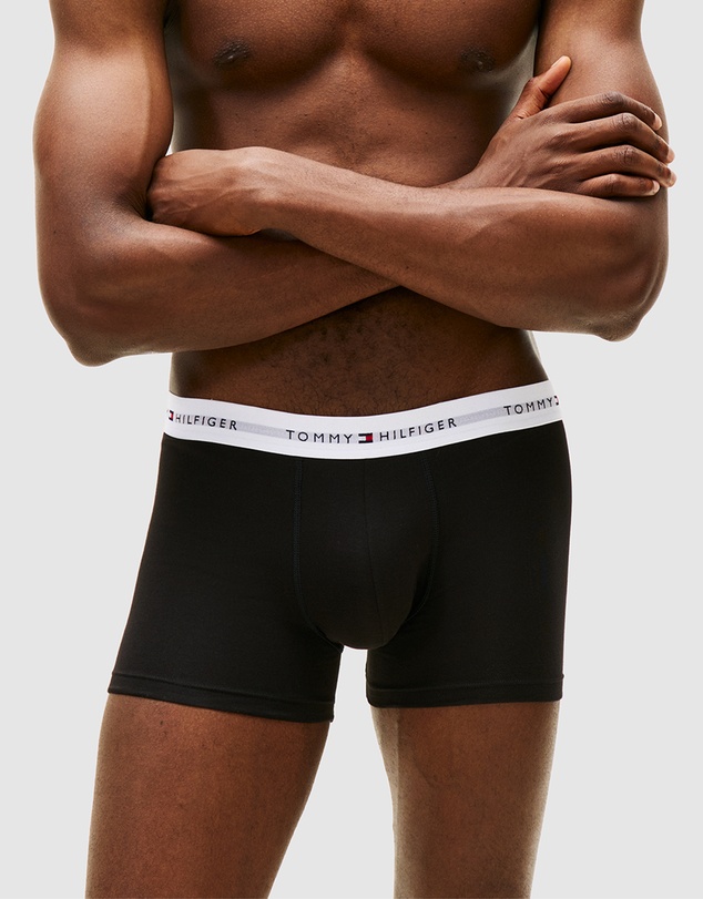 Tommy Hilfiger - 5-Pack Signature Repeat Logo Waistband Trunks