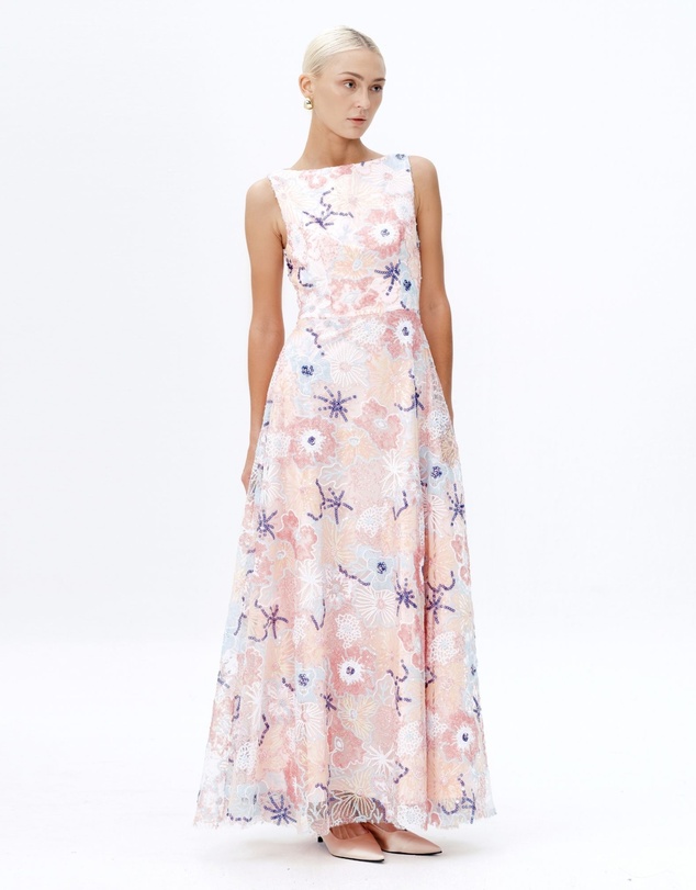 JUSTIN TONG - Jessica Beaded Gown