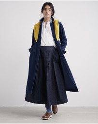 Seasalt - Seasalt Cornwall Blue Outlines Shirt Dress
