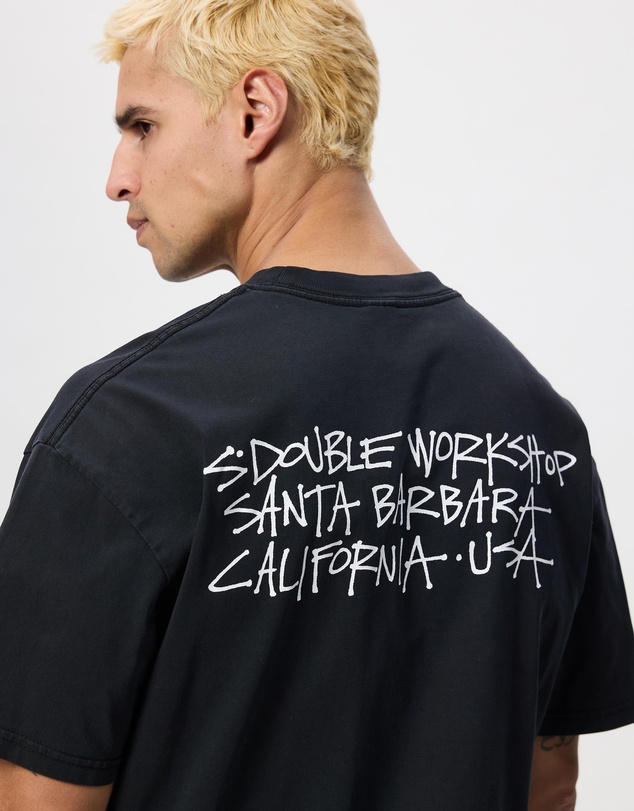 S Double - Address Text T-Shirt