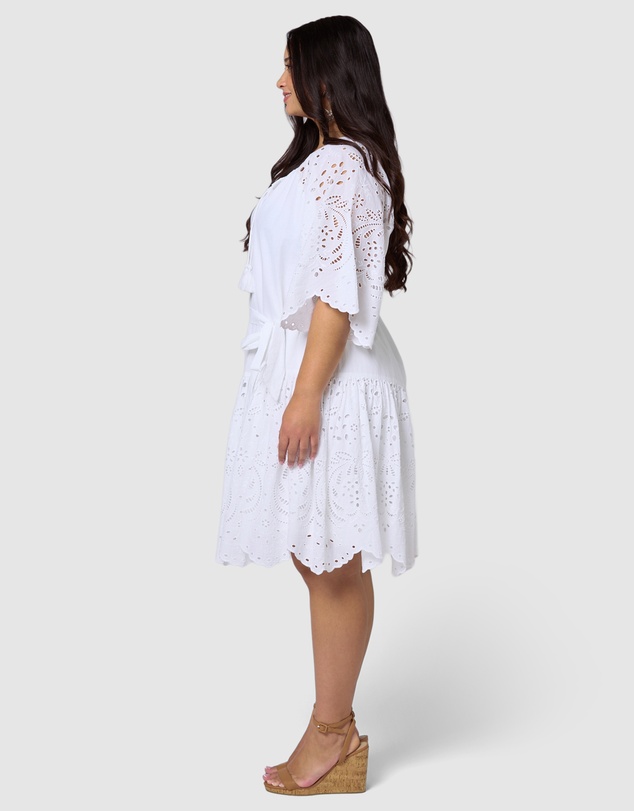 The Poetic Gypsy - Charms Broderie Mini Dress