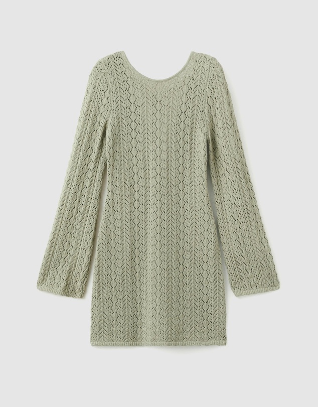 M.N.G - Crochet Dress with Back Neckline