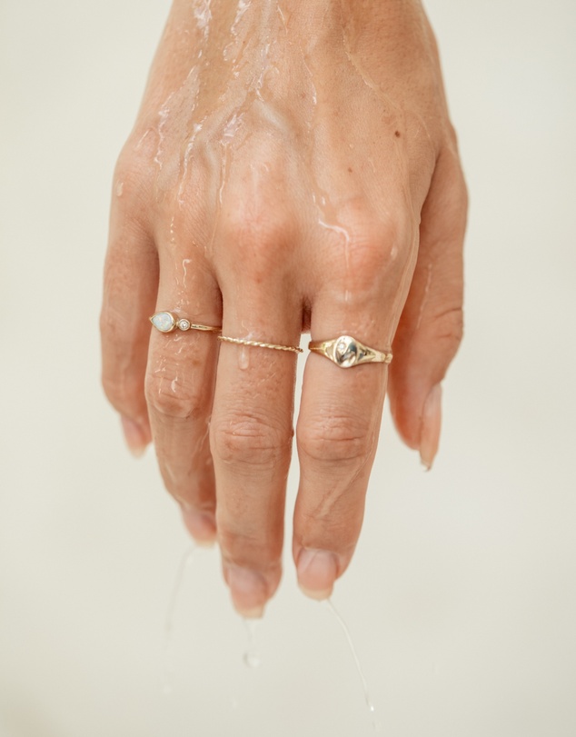 Luna Rae - Solid Gold - Higher Love Ring