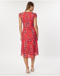 Romance by Honey and Beau - Luna Hi Lo Midi Dress