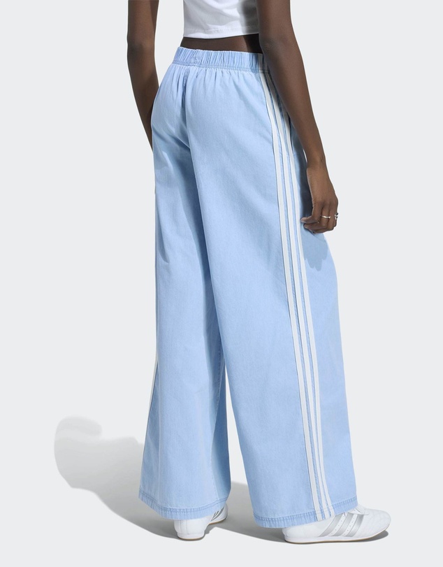 adidas Originals - ADIDAS ORIGINALS SUMMER GLOW DENIM WIDE LEG PANTS Womens