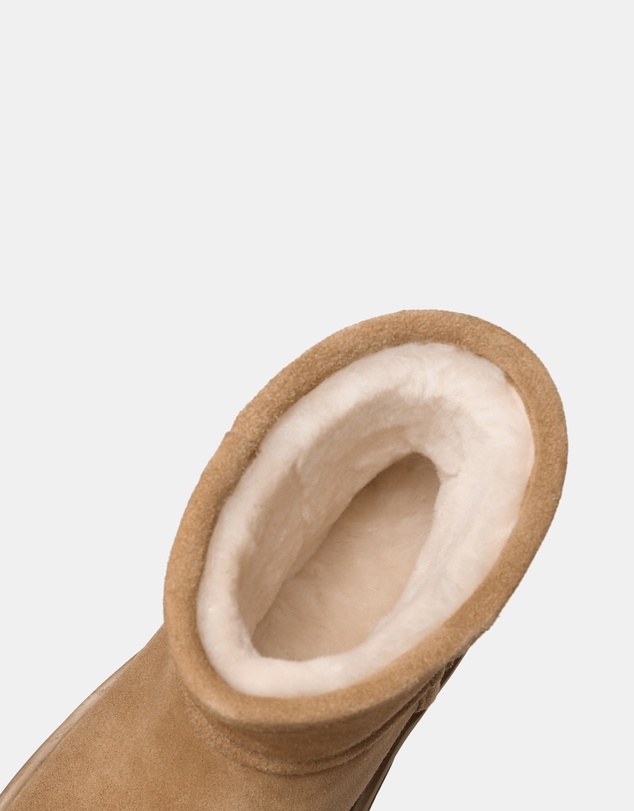 EVERAU - Australian Shepherd Ugg Salma Mini Cow Suede Upper UGG Boots