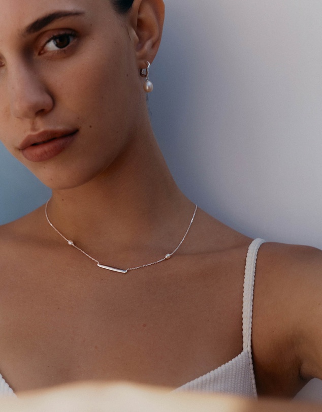 Kirstin Ash - Maris Pearl Hoops