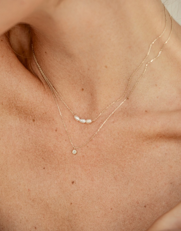 Luna Rae - Solid Gold - Margot Necklace