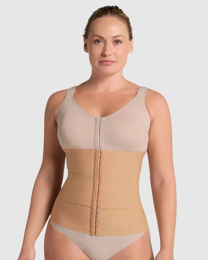 Leonisa - 3-Band Faja Waist Cincher With Back Support