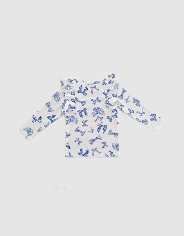 WITH LOVE FOR KIDS - Shimmy Long Sleeve Top - Kids