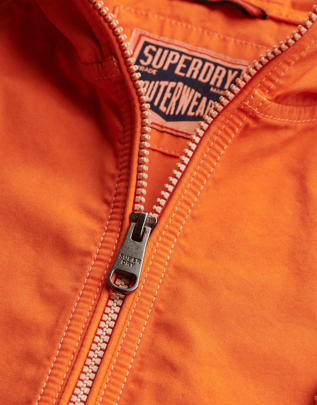 Superdry - Hooded Washed Twill Jacket