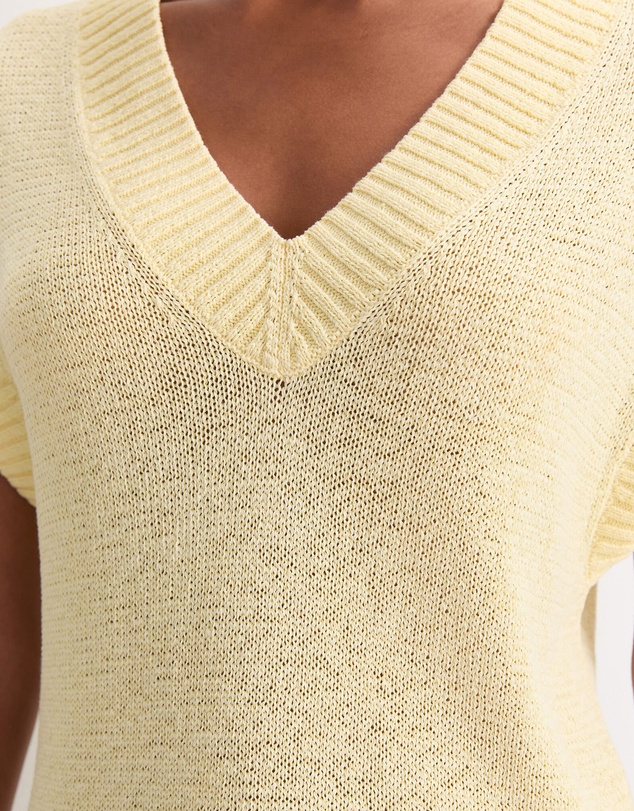 Sportscraft - Josie Tape Yarn V Neck Tank