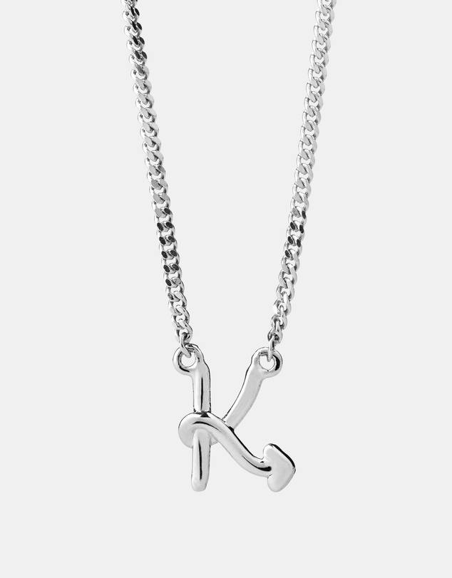 Karen Walker - K Initial Love Letter Necklace