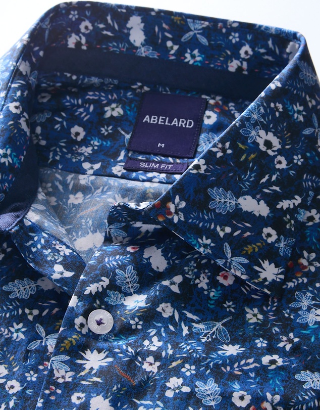 Abelard - Odori Print Slim Fit Shirt