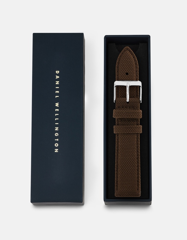 Daniel Wellington - 20mm Strap Canvas Brown S