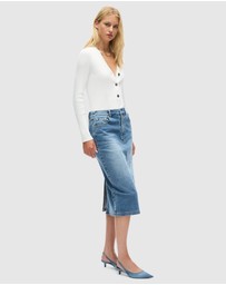 JACANDMOOKI - Indi Denim Skirt
