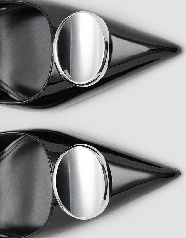 M.N.G - Patent Leather High Heels