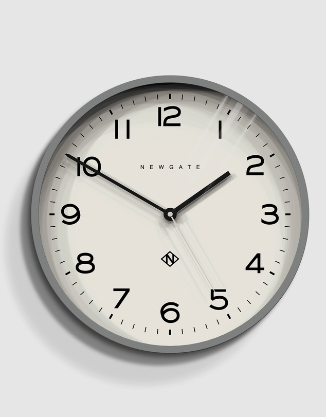 Newgate - Newgate Number Three Echo Clock Silicone Grey