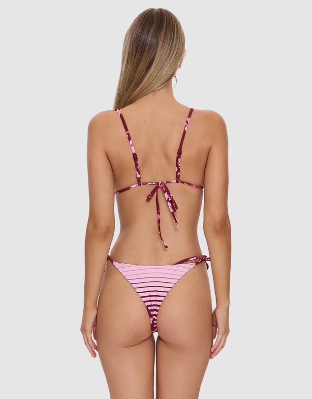 Thrills - Full Bloom Reversible String Bikini Top