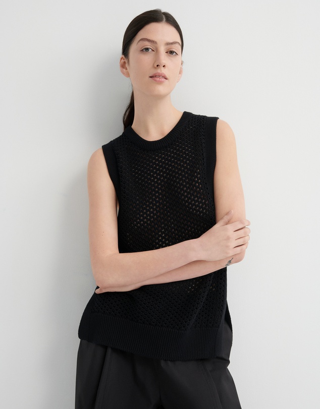 Kowtow - Pointelle Vest
