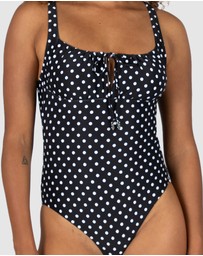 Baku Swimwear - Parisian Summer Retro One Piece Swimsuit