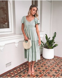 Esther & Co - Celie Dress - Sage